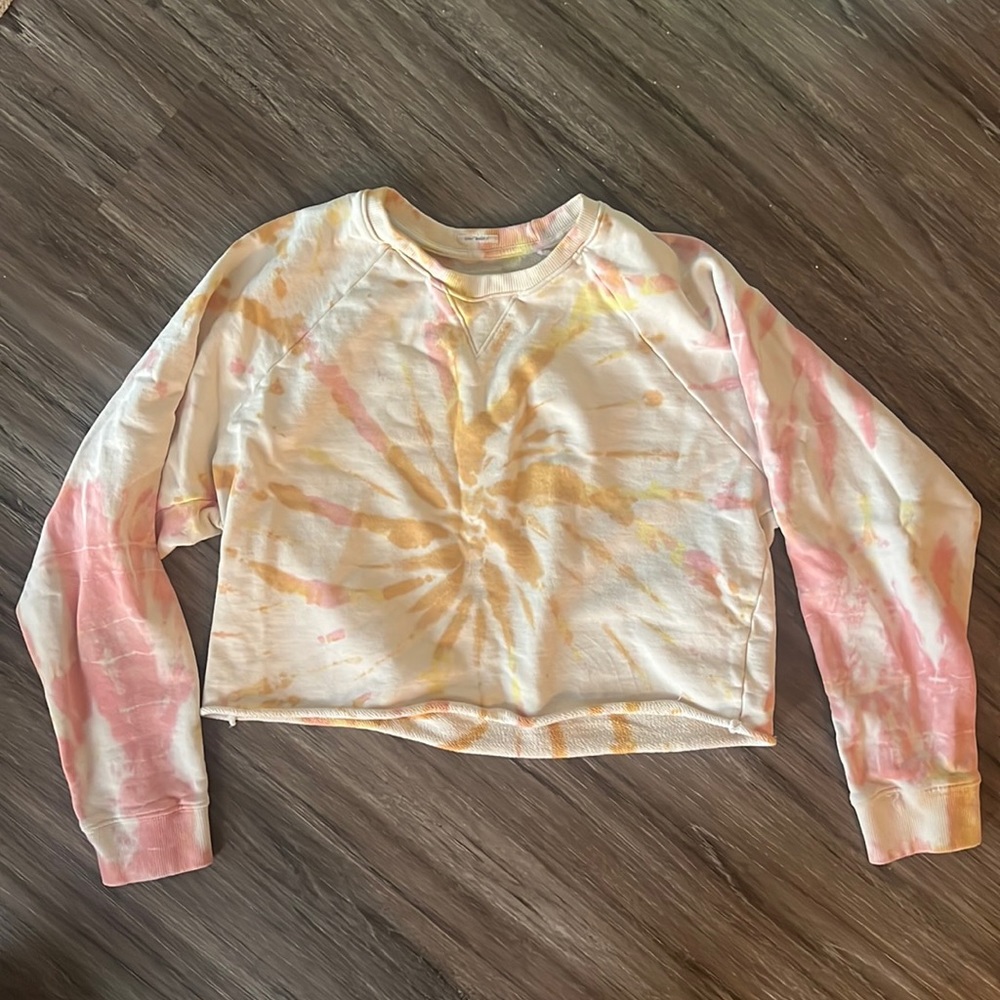 MOTHER TIE DIE SWEATSHIRT